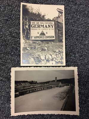 Lot 427 - Holocaust. A collection of 46 black and white snapshot photographs