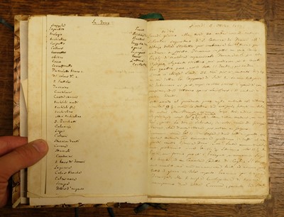 Lot 33 - Italy. Manuscript journal of visits to Loreto and environs, 1839-52