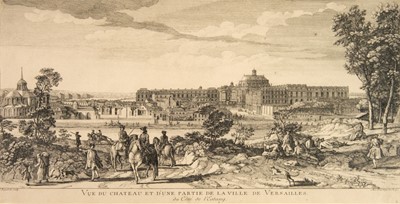 Lot 407 - Rigaud (Jacques, c.1671/91-1754). Vue du Chateau et d'une partie de la ville de Versailles