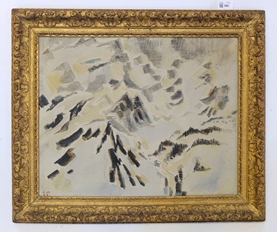 Lot 662 - Masson (Andre, 1896-1987). Montagne en hiver, 1951