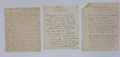 Lot 29 - India. Group of autograph letters signed, 18th and 19th century