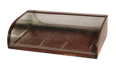 Lot 339 - Display cabinet. An early 20th century table top display cabinet