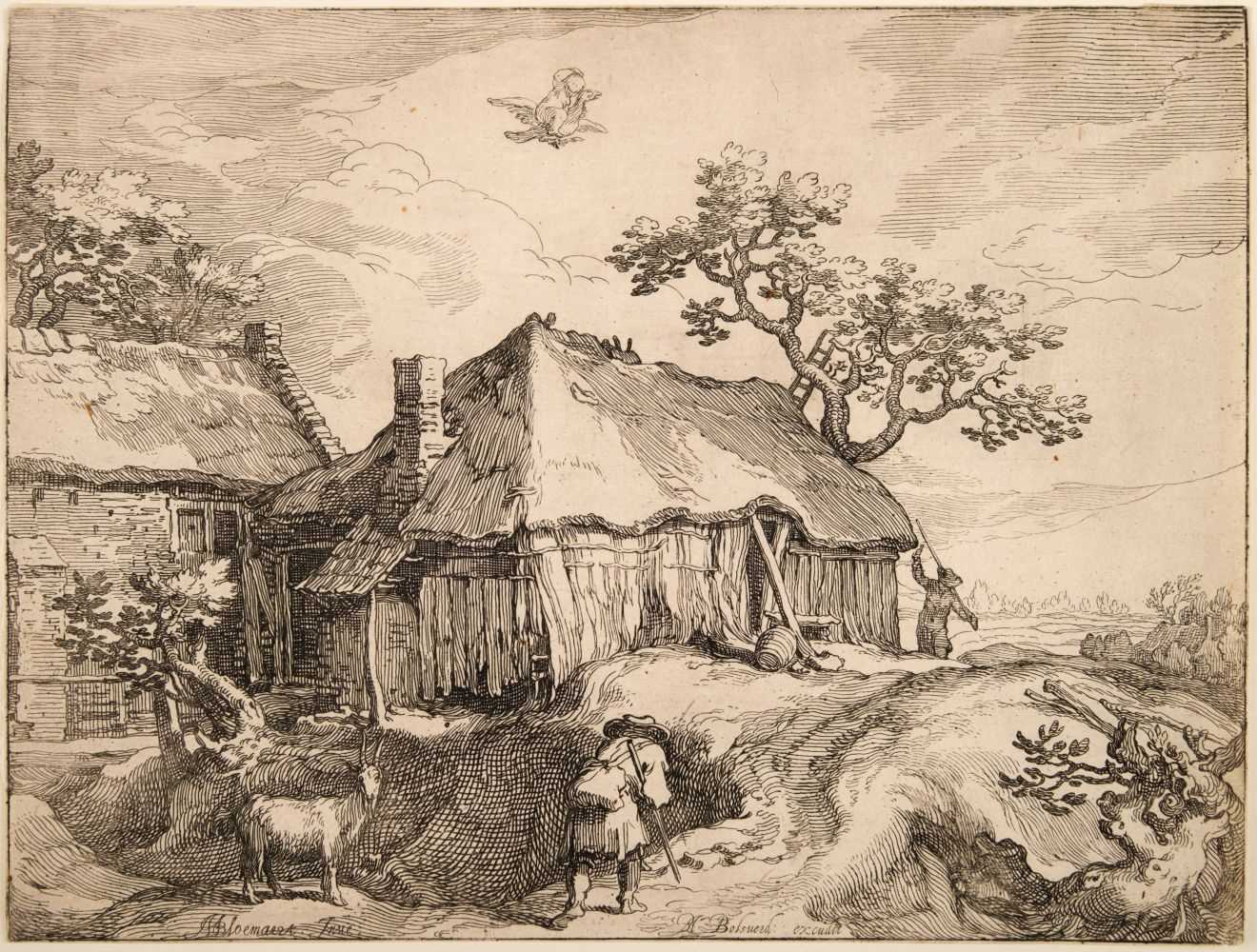Lot 380 - Bolswert (Boetius Adamsz, 1580-1633). Four Landscapes