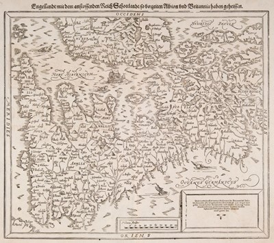 Lot 127 - British Isles. Munster (Sebastian), Engellandt mit Schottlandt, 1588 or later