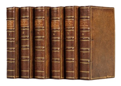 Lot 282 - Fielding (Henry). The History of Tom Jones, 6 volumes, 1st edition, 1749