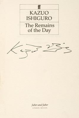 Lot 354 - Ishiguro (Kazuo). The Remains of the Day