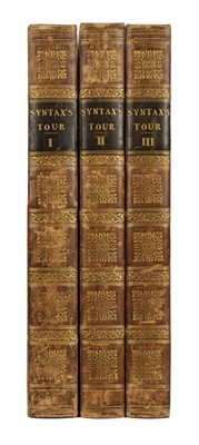 Lot 275 - Combe (William). The Tours of Doctor Syntax, 3 vols., mixed eds., 1820-21