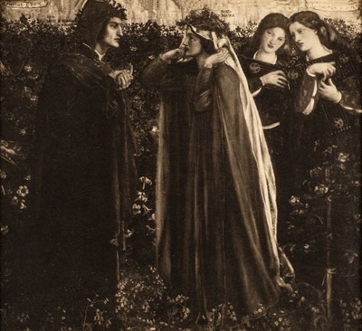 Lot 524 - Hollyer (Frederick, 1838-1933). Dante and Beatrice in Eden, circa 1890s