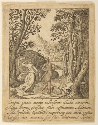Lot 405 - Delaune (Etienne, 1518/19-1595). Apollo and The Muses on Mount Parnassus