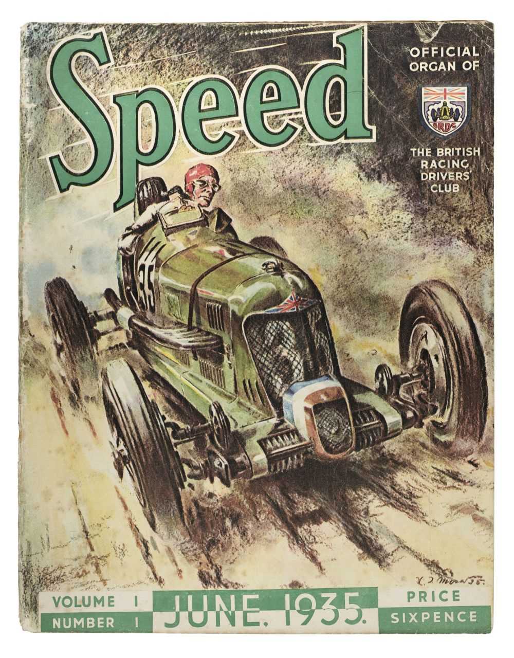 Lot 640 - Speed. Official Organ of the British Racing Drivers' Club, volumes 1