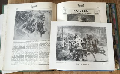 Lot 640 - Speed. Official Organ of the British Racing Drivers' Club, volumes 1