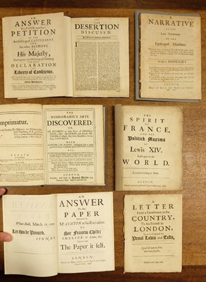 Lot 273 - Care (Henry). An Answer to a Petition of the Archbishop of Canterbury, 1688, & others