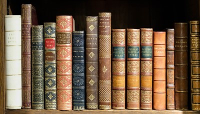 Lot 270 - Bindings. 51 volumes of 19th century literature