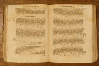 Lot 274 - Chauliac (Guy de). Chirurgia magna, restituta à Laurentio Joubert, Lyon, 1585