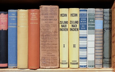 Lot 27 - Hedin (Sven). Through Asia, 1st edition in English, 1898, & 24 other Hedin titles