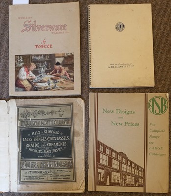 Lot 709 - Trade Catalogues. Relating to tailoring, fashion, jewellery, silverware, watches etc., early 20th c.