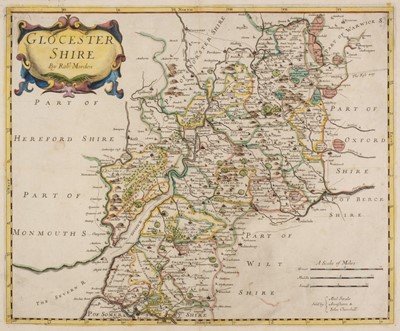 Lot 244 - Morden (Robert). A collection of 11 maps, 1695 or later