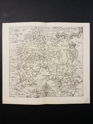 Lot 261 - Oxfordshire. Speed (John), Oxfordshire described..., 1676