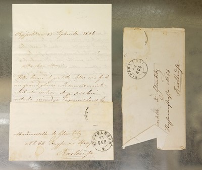 Lot 251 - Marguerite Adelaide Marie of Orleans (Princess, 1846-1893). Group of 4 autograph letters signed