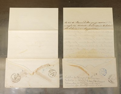 Lot 251 - Marguerite Adelaide Marie of Orleans (Princess, 1846-1893). Group of 4 autograph letters signed