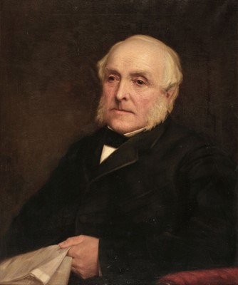 Lot 436 - Gore (William Henry, 1857-1942). Portrait of a gentleman, 1895