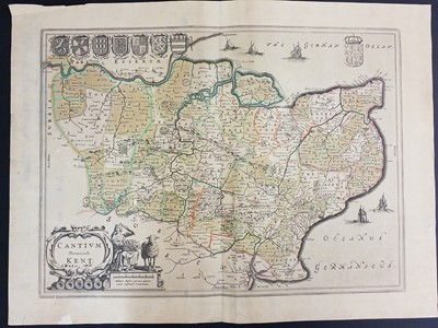 Lot 221 - Kent. Speed (John), Kent with her Cities and Earles described and observed, 1676