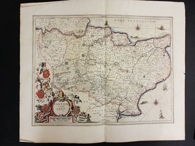 Lot 221 - Kent. Speed (John), Kent with her Cities and Earles described and observed, 1676