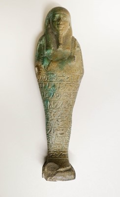 Lot 43 - Ancient Egypt. 26th Dynasty, Shabti of Psamtek-Meri-Ptah, c.500 B.C