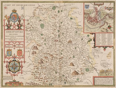 Lot 289 - Shropshire. Speed (John), Shropshyre described..., 1676