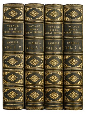 Lot 133 - Daniell (William). A Voyage Round Great Britain, 1st edition, deluxe issue, 1814-25