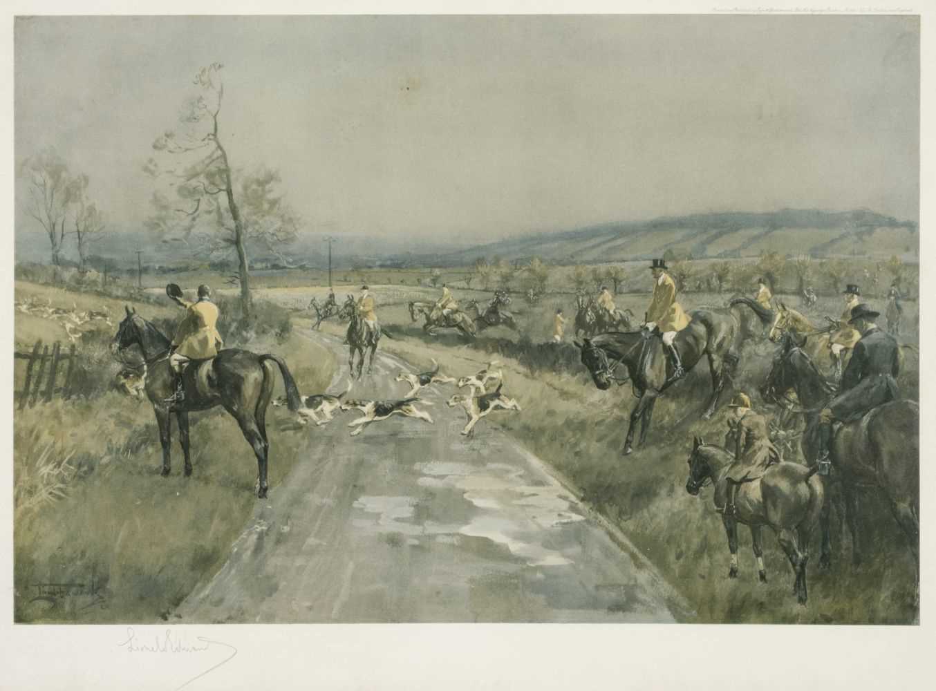 Lot 321 - Edwards (Lionel). Four 'Hunting Countries', circa 1930