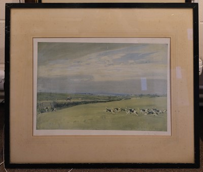 Lot 321 - Edwards (Lionel). Four 'Hunting Countries', circa 1930