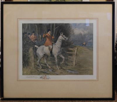 Lot 321 - Edwards (Lionel). Four 'Hunting Countries', circa 1930