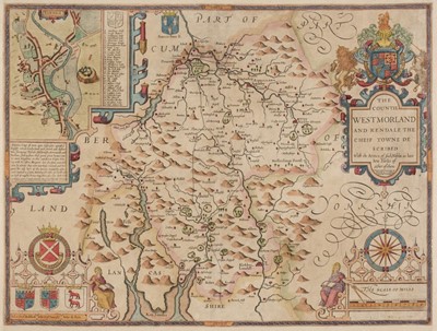 Lot 246 - Northern counties. Speed (John), Westmorland, circa 1712