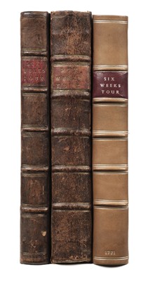 Lot 123 - Young (Arthur). A Six Weeks Tour, through the Southern Counties of England and Wales, 1768, & others