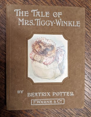 Lot 700 - Potter (Beatrix). The Tale of Mrs. Tiggy-Winkle, 1905