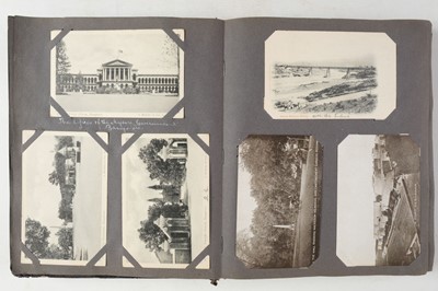 Lot 241 - World War I. An album of military photographs with accompanying journal