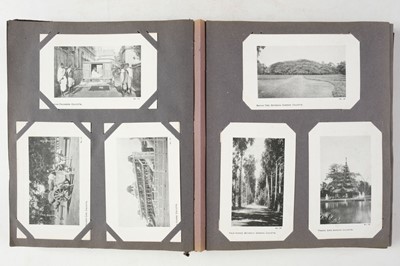 Lot 241 - World War I. An album of military photographs with accompanying journal