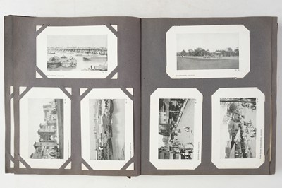 Lot 241 - World War I. An album of military photographs with accompanying journal