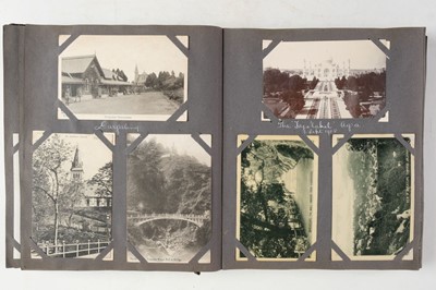 Lot 241 - World War I. An album of military photographs with accompanying journal
