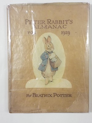 Lot 711 - Potter (Beatrix). Peter Rabbit's Almanac for 1929, [1928]