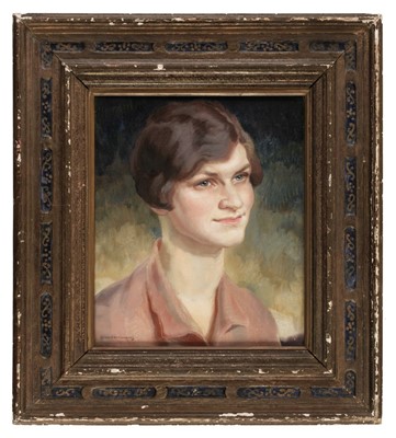 Lot 639 - Hitchens (Ivon Sydney, 1893-1979). Portrait of a young woman