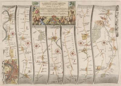 Lot 254 - Ogilby (John). The Road from London to the City of Bristol, 1675 or later