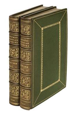 Lot 687 - Grimm (Jakob Ludwig & Wilhelm Carl). German Popular Stories, 1834