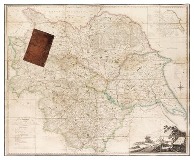 Lot 303 - Yorkshire. Tuke (John), Map of the County of York, 1816