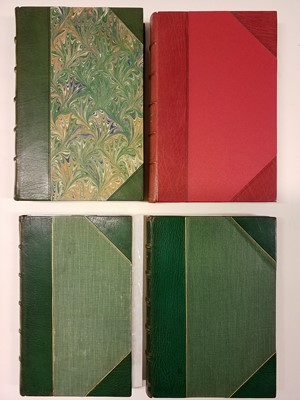 Lot 128 - Bindings. Collection of finely-bound ornithology books, 20th century