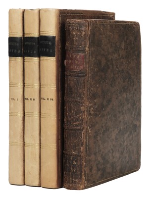 Lot 439 - Aubrey (John). Letters written by Eminent Persons ... and Lives of Eminent Men, 2 vols. in 3, 1813