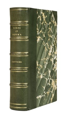 Lot 167 - Smythies (Bertram E.). Birds of Burma, 1st edition, Rangoon, 1940, finely bound