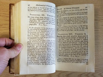 Lot 381 - Newton (Isaac). The Mathematical Principles of Natural Philosophy, London, 1729
