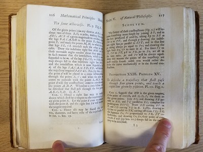 Lot 381 - Newton (Isaac). The Mathematical Principles of Natural Philosophy, London, 1729